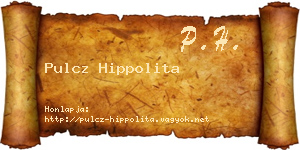 Pulcz Hippolita névjegykártya